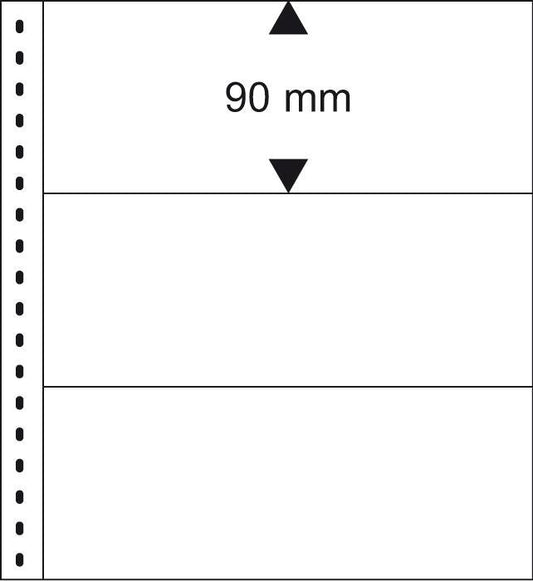Classic 3-Pocket Banknote Page