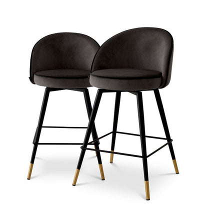 Cooper Counter Stools by Eichholtz – Set of 2-Renaissance Design Studio