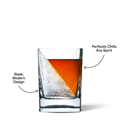 Corkcicle Ice Wedge Whiskey Glass
