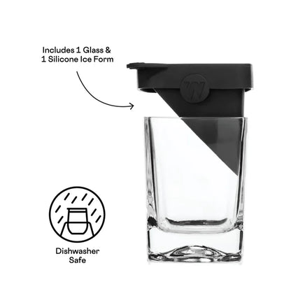 Corkcicle Ice Wedge Whiskey Glass