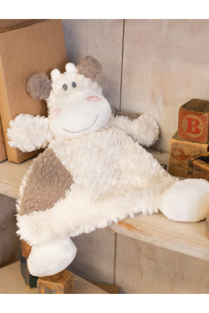 Cow Rattle Blankie