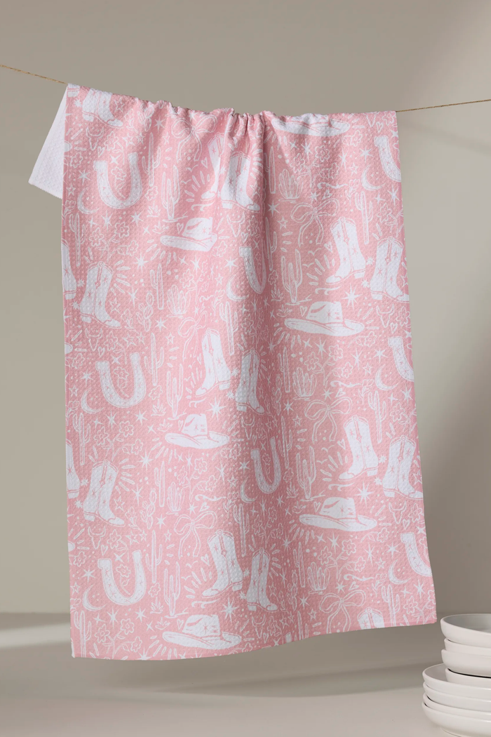 Cowgirl Chic Tea Towel