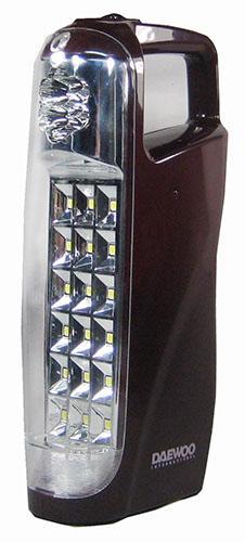 Daewoo Rechargeable Light DRL1017S 220-240 Volts