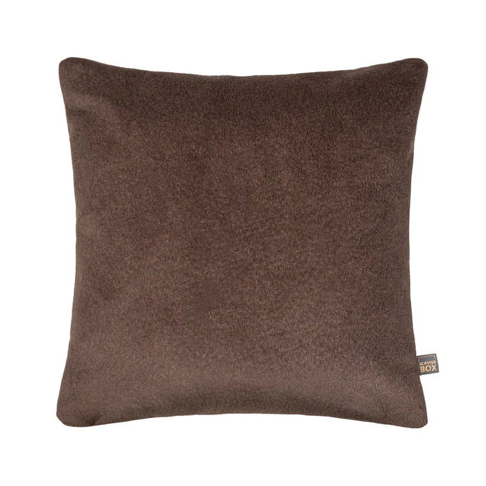 Easkey Large 58 cm Cushion - Chocolate REDUCED.-Cushions-Renaissance Design Studio