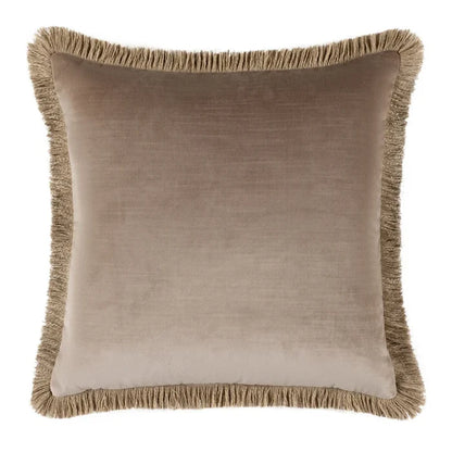 Elodie Cushions With Fringe 45x45 cm-Renaissance Design Studio