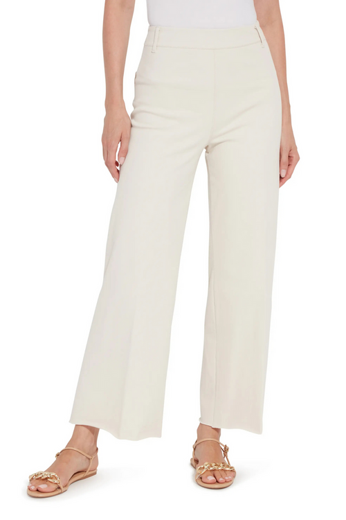 Erin Wide Leg Denim Oat
