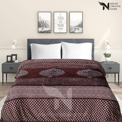 Exclusive Embossed Double Blanket NCS 138 - Nishat Creative Store