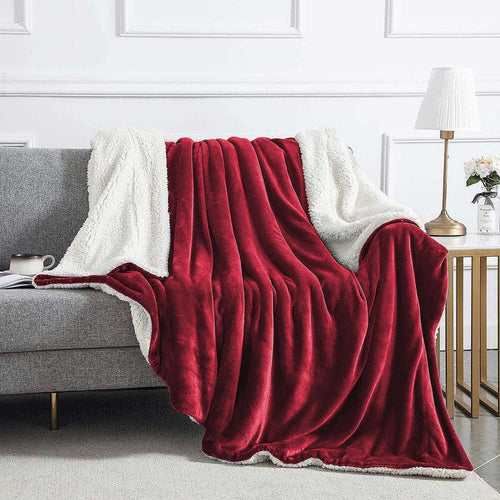 Exclusive Sherpa Double Blanket NCS  131 - Nishat Creative Store