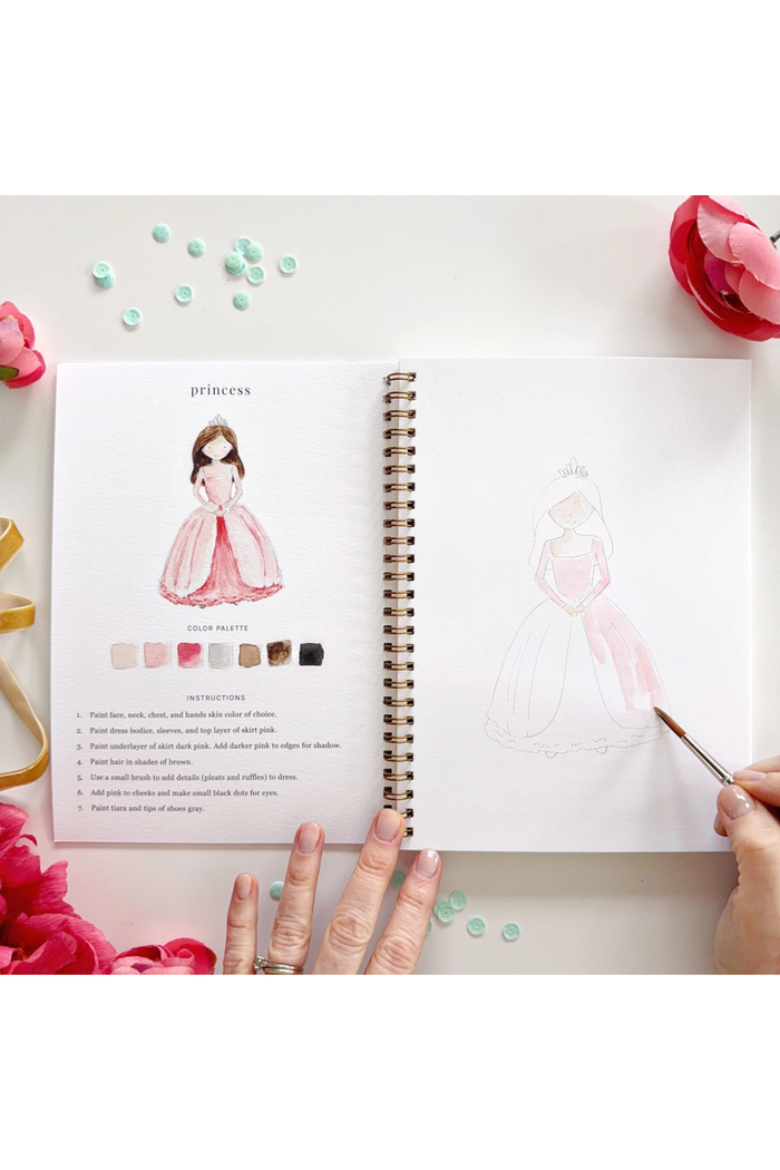 Fairytale Watercolor Book