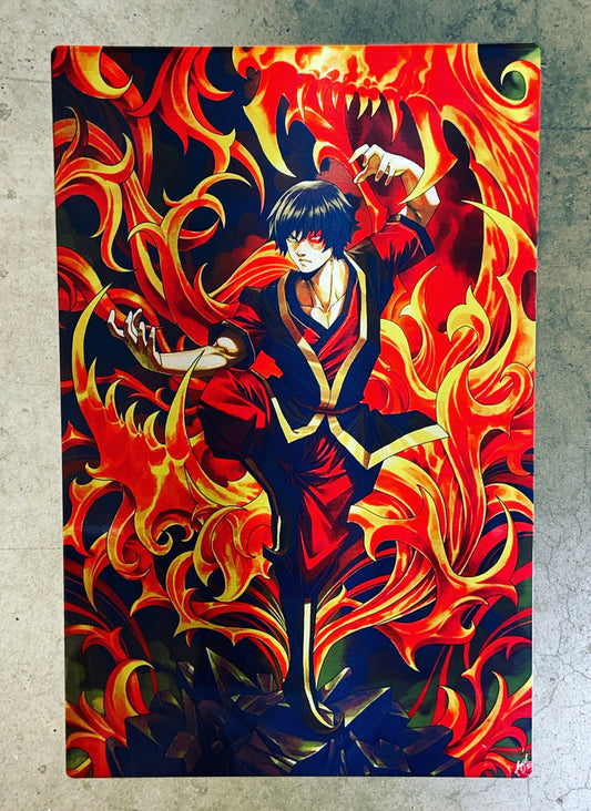 Fiery Family Pt.1 [Metal Print] - Wizyakuza.com