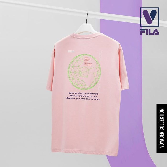 [FILA X BTS] Loose-fit Graphic Short Sleeve Tee