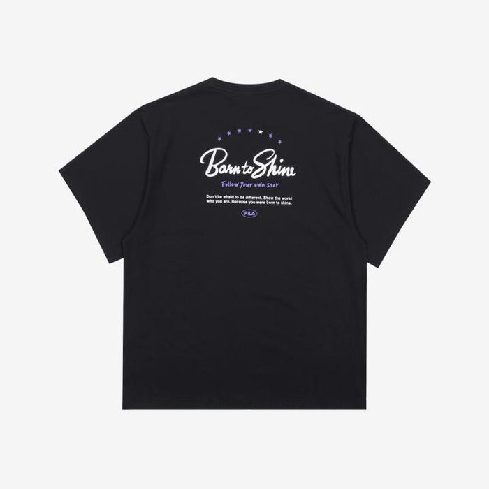 [FILA X BTS] Loose Fit Lettering Tee