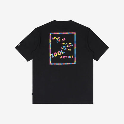 [FILA X BTS] LOVE YOURSELF Collection IDOL Graphic Big Logo Short Sleeve