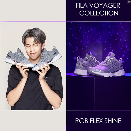 [FILA X BTS] Voyager Collection RGB Flex SHINE Sneakers
