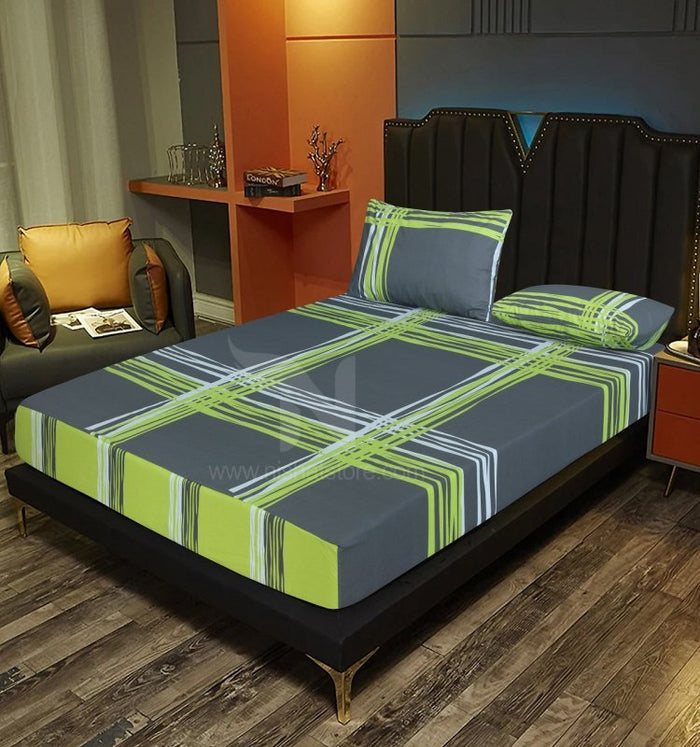 Fitted Double Bed Sheet DS 225 - Nishat Creative Store