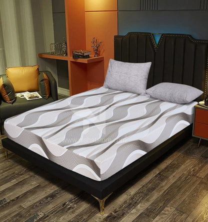 Fitted Double Bed Sheet DS 231 - Nishat Creative Store