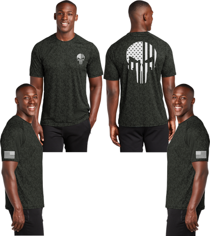 Flagg Punisher - Digi Camo Reflective Tee - Poly (Copy)