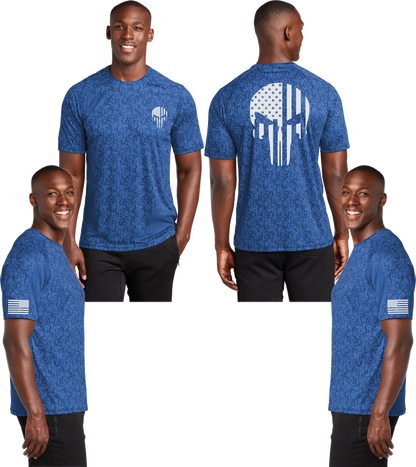 Flagg Punisher - Digi Camo Reflective Tee - Poly (Copy)