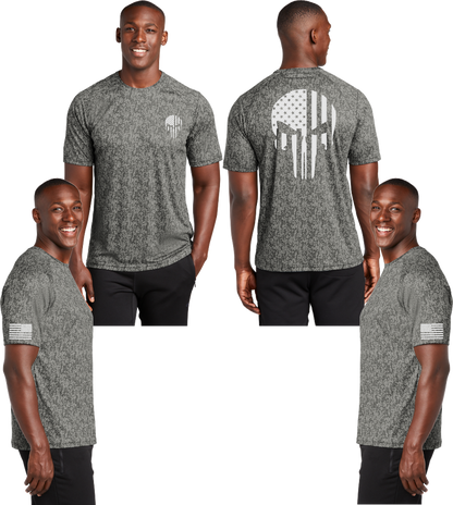 Flagg Punisher - Digi Camo Reflective Tee - Poly (Copy)