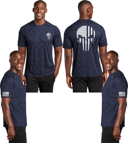Flagg Punisher - Digi Camo Reflective Tee - Poly (Copy)