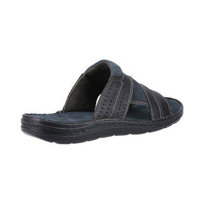 Hush Puppies Archer Mens Mule Sandal - Black