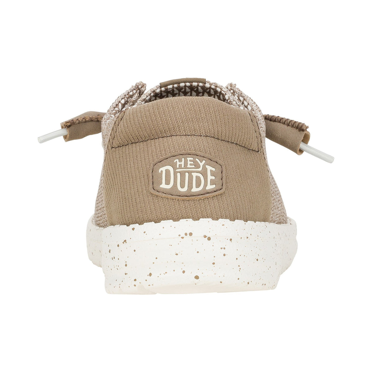 HEYDUDE Wendy Stretch Sox Womens Shoes - Walnut