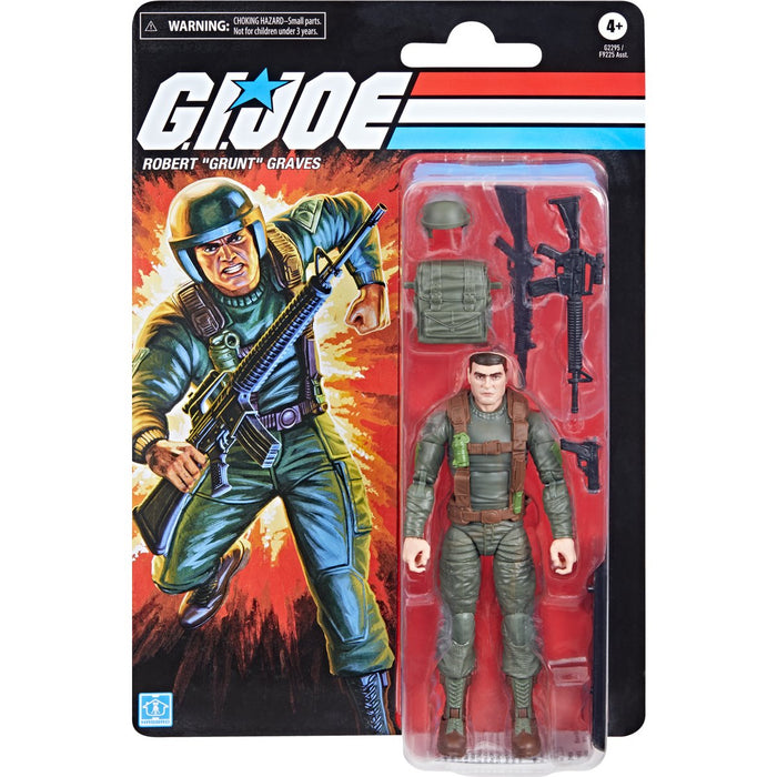 G.I. Joe Classified Series Retro Cardback Robert Grunt Graves Action Figure