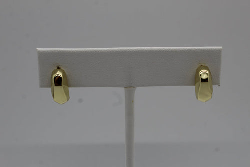 Gold Plated Geometric Earrings