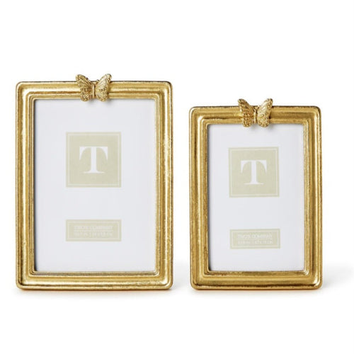 Golden Butterfly Frame