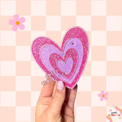 Groovy Heart Silicone Mold