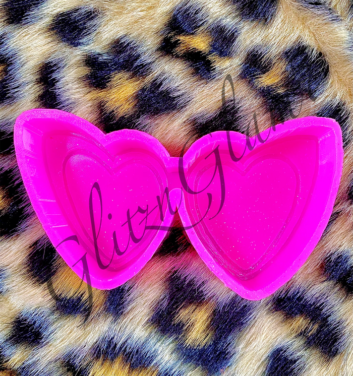 Heart Sunglasses Silicone Mold