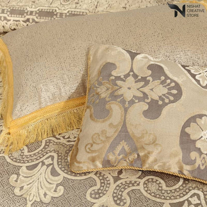Heavy Palachi Bed Sheet Set 4 Pcs Design 534 - Nishat Creative Store