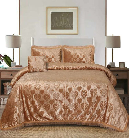 Heavy Palachi Bed Sheet Set 4 Pcs Design 552 - Nishat Creative Store