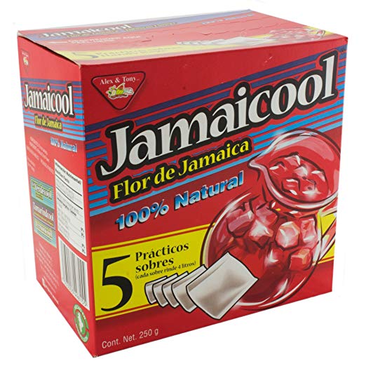 Hibiscus Flower Water-Jamaicool 100% Natural-5 Bag Box-B