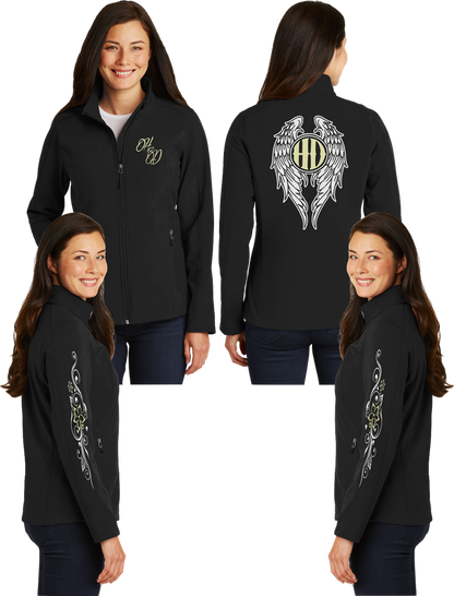 Hot Diva Gold Reflective - Soft Shell Jacket
