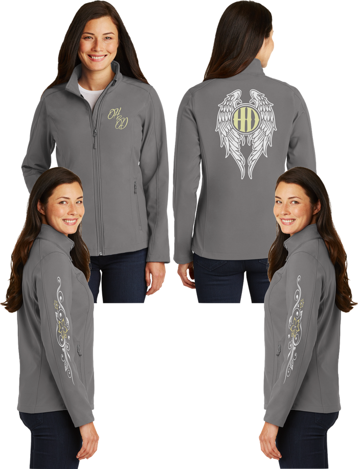 Hot Diva Gold Reflective - Soft Shell Jacket