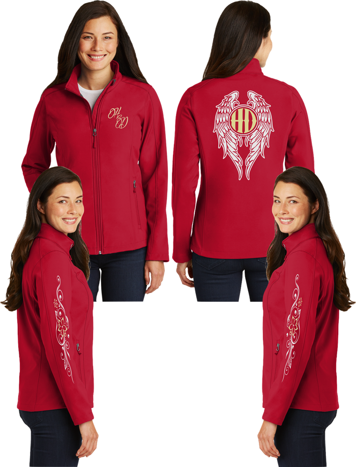 Hot Diva Gold Reflective - Soft Shell Jacket