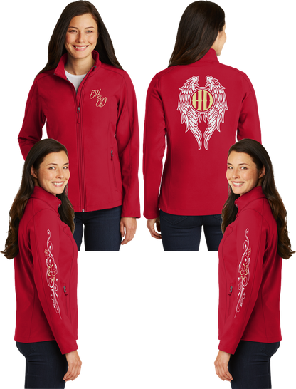 Hot Diva Gold Reflective - Soft Shell Jacket