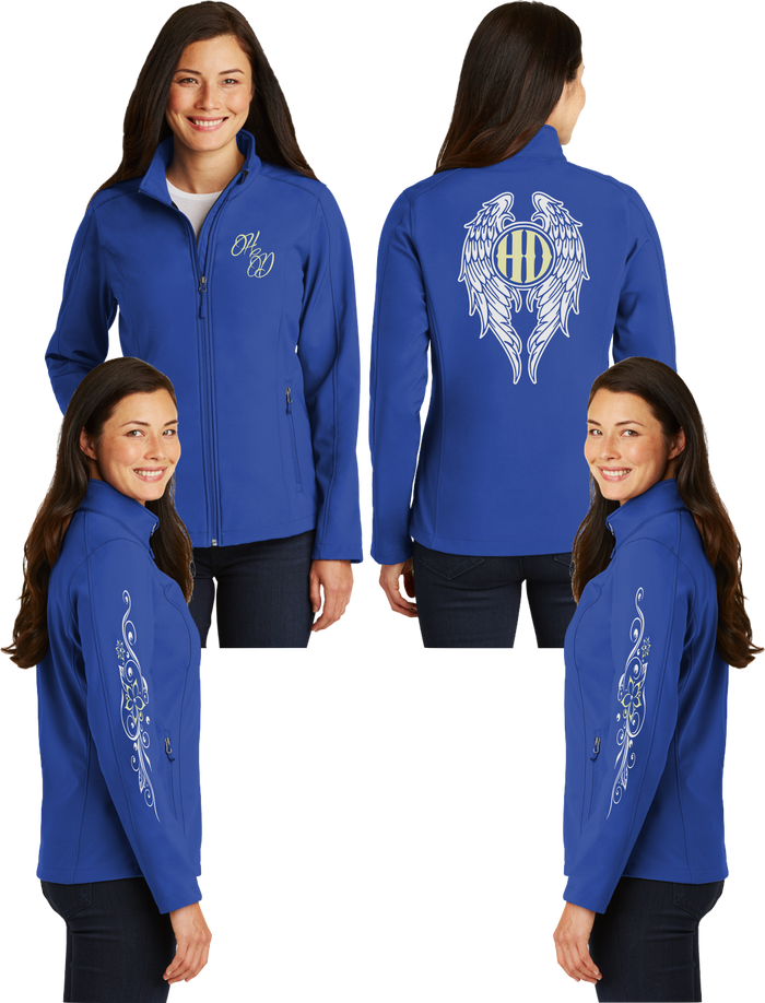 Hot Diva Gold Reflective - Soft Shell Jacket