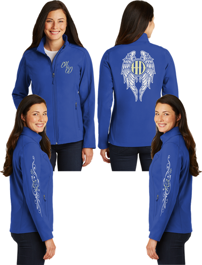 Hot Diva Gold Reflective - Soft Shell Jacket