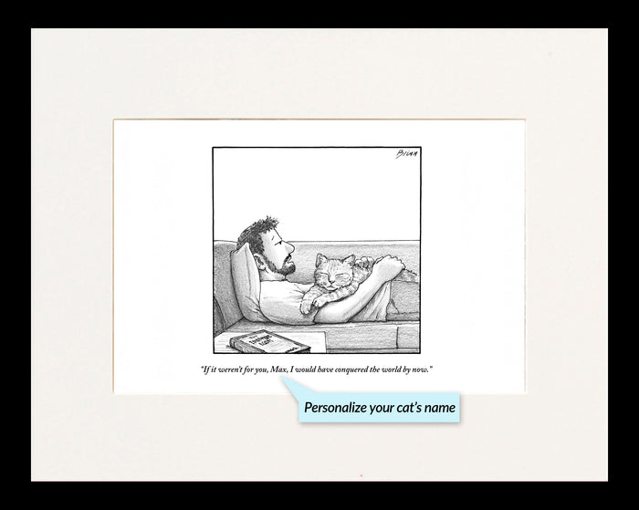 I Would Have Conquered the World by Now Personalized Cartoon