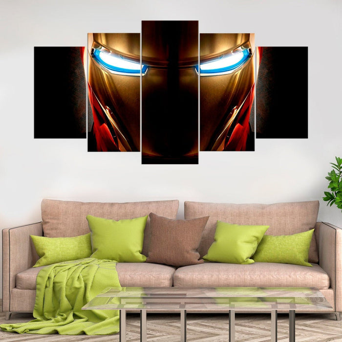 Iron Man Super Hero Wall Art Frame Canvas Printing Decor