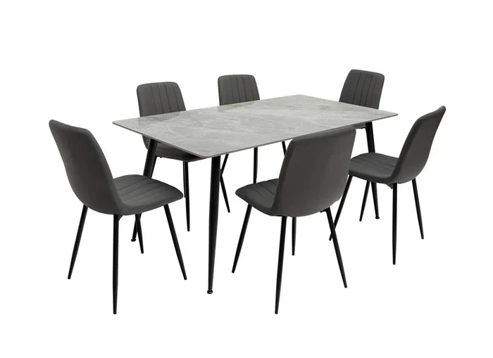 Ivan Rega Marble Effect Dining Table Clearance Offer-Renaissance Design Studio