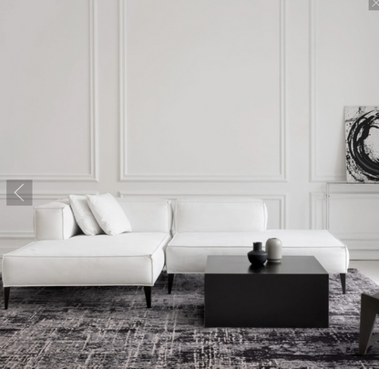 Kuza Border modern abstract Rug-Renaissance Design Studio