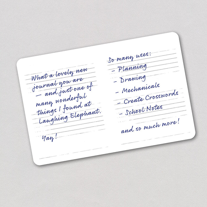 Laughing Elephant Notebook Elephants on Ivory