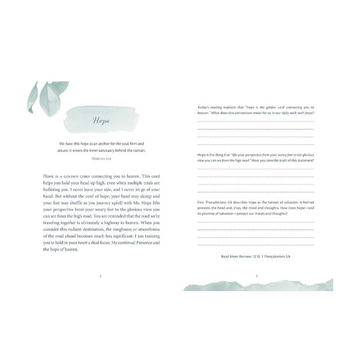 Life in His Presence: A Jesus Calling Guided Journal