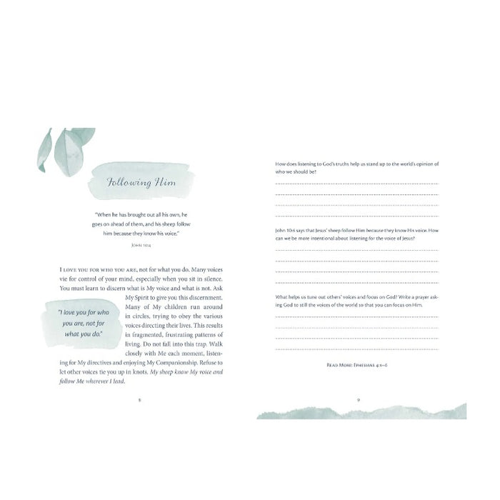Life in His Presence: A Jesus Calling Guided Journal