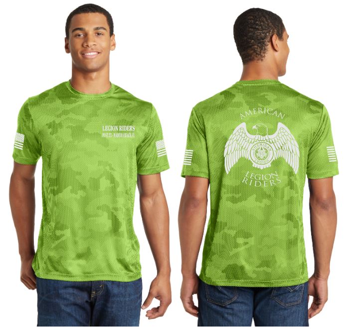 LR - 273 Camo Dry Fit Tee - 100% Polyester