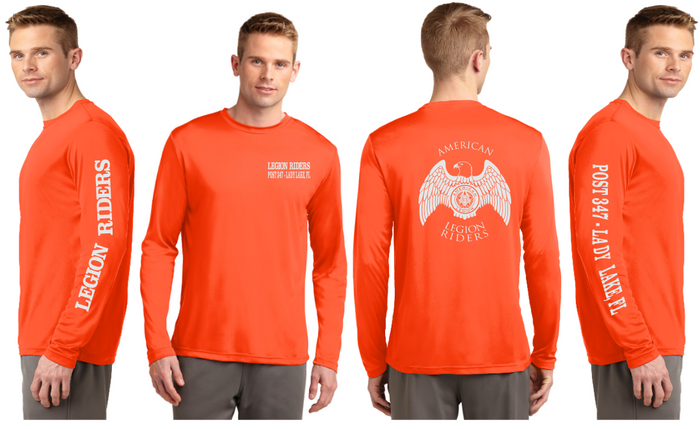 LR - 347 Reflective Long Sleeve - 100% Interlock Polyester