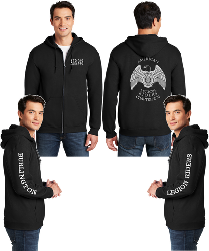 LR-273 Reflective Ful Zip Hoodie